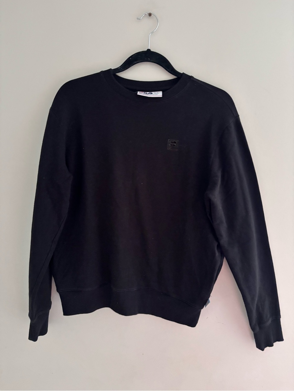 Black Men's Crewneck Sweatshirt - Fila